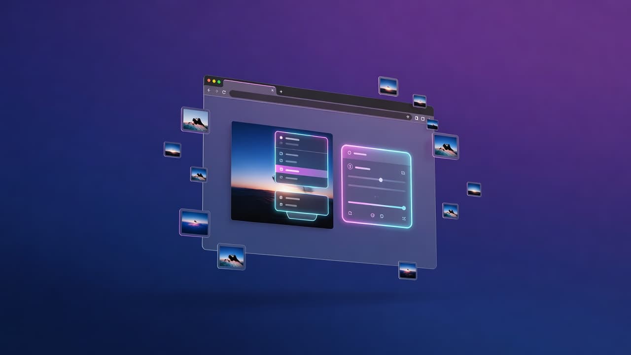 AI Studio Live — edit any image on any website